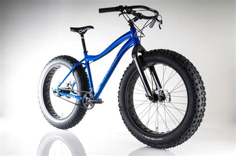 The gear ratios are equally spaced to provide an optimal range of gears comparable to a derailleur setup (no gear overlap). . Rohloff belt drive fat bike